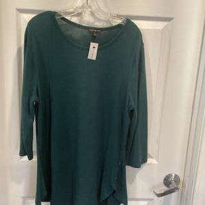 Lane Bryant Deep Green Women's Tunic